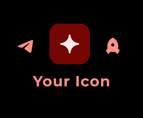 Different app icons showing that the app icon can be customized with Threema’s whitelabel feature