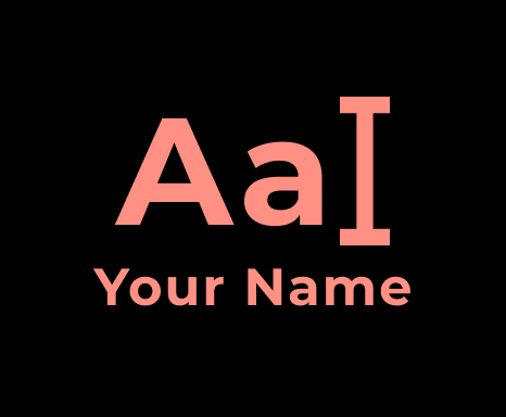 Text placeholder with the label “Your Name”, showing the option to choose a custom app name
