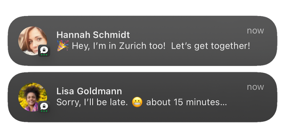 Notifications iOS