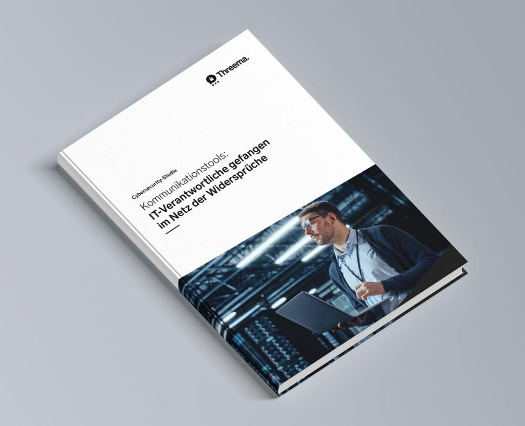 Cybersecurity-Studie über Kommunikationswerkzeuge für IT-Führungskräfte.